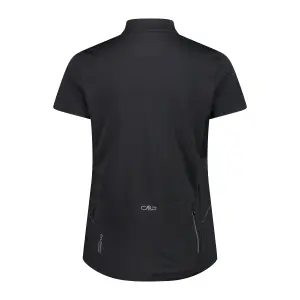 T-shirt med halv lynlås til kvinder CMP image-2