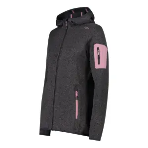 Women's hooded fleece CMP image-2