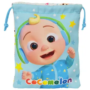 Children's snack rope bag Cocomelon 15x15x2 cm image-0