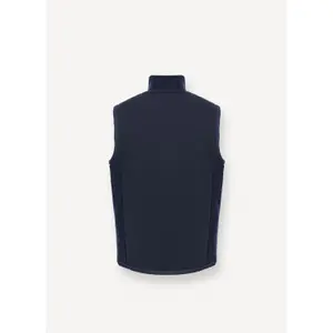 Sleeveless Jacket with Ribbed Knit Panels Colmar 8ZX image-1