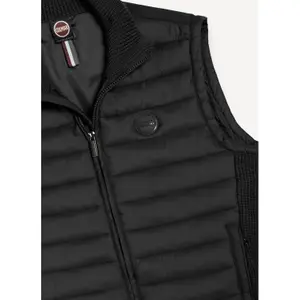 Sleeveless Jacket with Ribbed Knit Panels Colmar 8ZX image-2
