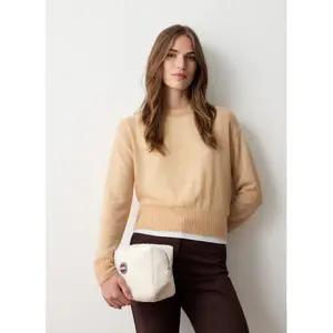 Teddy Effect Clutch Bag for Women Colmar 3XB image-3