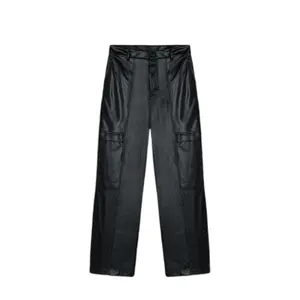 Women's Faux Leather Cargo Trousers Colmar 9XI Revolution