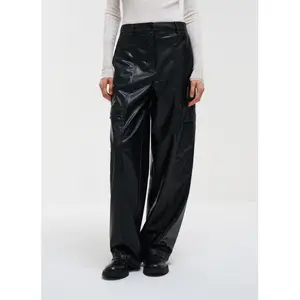 Women's Faux Leather Cargo Trousers Colmar 9XI Revolution image-4