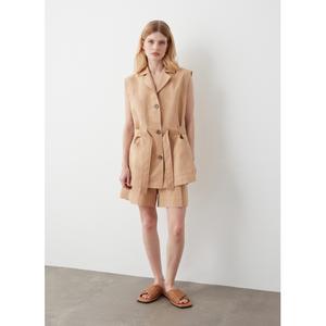 Koszula bez rękawów z lnu dla kobiet Colmar 84261ZAS5 1ZA image-3