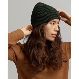 Merinowollen muts voor vrouwen Colorful Standard Hunter Green 2020 Color image-1