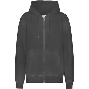 Zip-up hoodie Colorful Standard Classic Organic Faded Black image-0