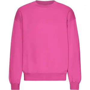 Women's oversized crewneck sweatshirt Colorful Standard Organic Bubblegum Pink image-0