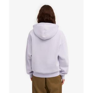 Hooded sweatshirt met rits Colorful Standard Organic Soft Lavender image-3