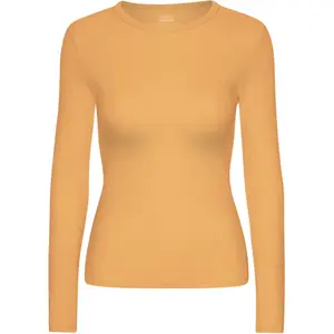 Women's long sleeve T-shirt Colorful Standard Organic Sandstone Orange image-0