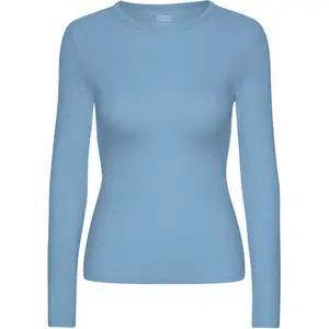 Women's long sleeve T-shirt Colorful Standard Organic Seaside Blue image-0