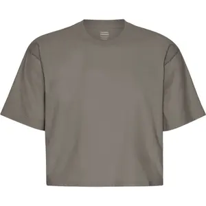 Γυναικείο T-shirt Colorful Standard Organic Boxy misty brown image-0