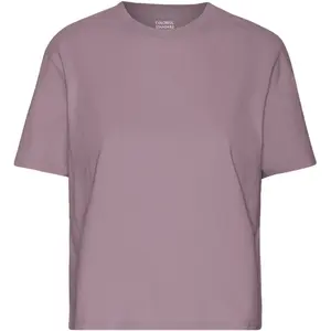 T-Shirt Colorful Standard Organic Boxy Pearly Purple image-0