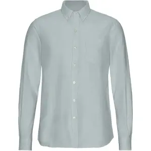 Geknöpftes Hemd Colorful Standard Organic Cloudy Grey image-0