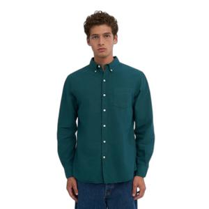 Geknöpftes Hemd Colorful Standard Organic Ocean Green image-1