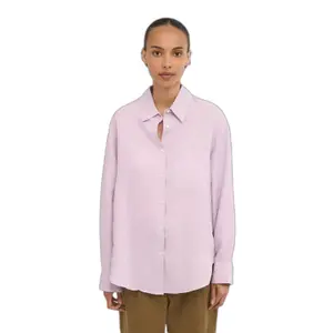 Übergroßes Leinenhemd Colorful Standard Cherry Blossom image-1