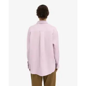 Übergroßes Leinenhemd Colorful Standard Cherry Blossom image-4