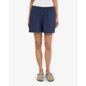 Linnen shorts Colorful Standard Deep Black image-2