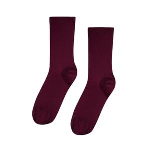 Strumpor för kvinnor Colorful Standard Classic Organic Oxblood Red image-0