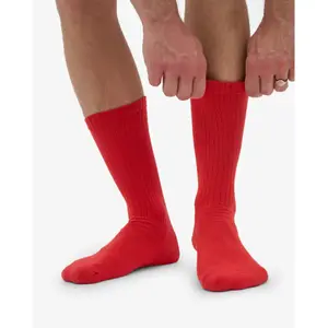 Socken Colorful Standard Organic Active Red Tangerine image-3