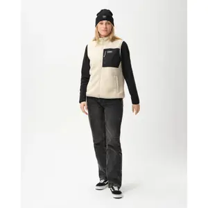 Women’s sleeveless fleece Colourwear Pile image-1