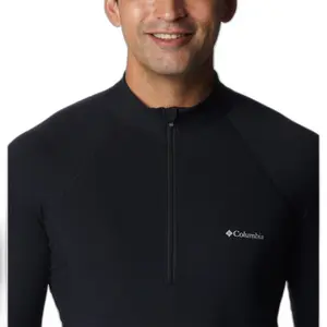 1/2 camisola semi-esticada de manga comprida com fecho de correr Columbia image-2