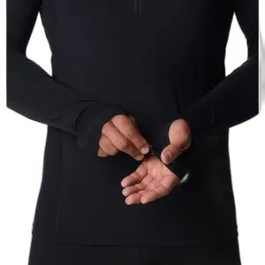 1/2 camisola semi-esticada de manga comprida com fecho de correr Columbia image-3