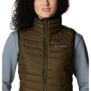 Ärmellose Daunenjacke Frau Columbia Powder Lite™ image-3