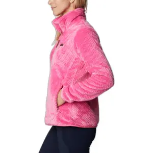 Polar con cremallera sherpa para mujer Columbia Fire Side™ II image-3
