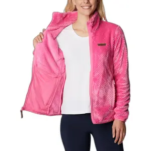 Polar con cremallera sherpa para mujer Columbia Fire Side™ II image-2