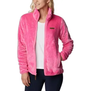Polar con cremallera sherpa para mujer Columbia Fire Side™ II image-1