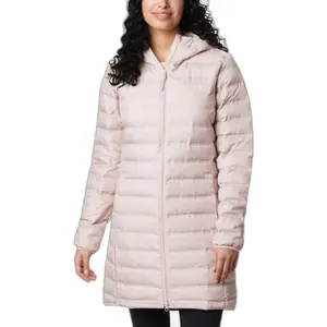 Damska kurtka z kapturem Columbia Lake 22 Down Long image-0