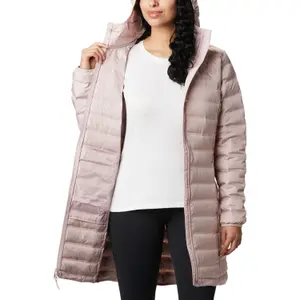 Damska kurtka z kapturem Columbia Lake 22 Down Long image-2