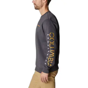 Sudadera polar con logotipo de cuello redondo Columbia image-2