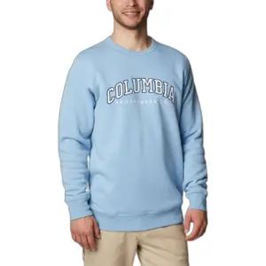 Fleece-Sweatshirt mit Rundhalsausschnitt Logo Columbia image-0