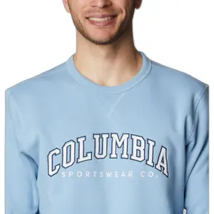 Fleece-Sweatshirt mit Rundhalsausschnitt Logo Columbia image-4