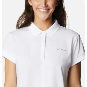 Camisa pólo piqué simples feminina Columbia Lakeside Trail™ image-4