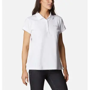 Camisa pólo piqué simples feminina Columbia Lakeside Trail™ image-1