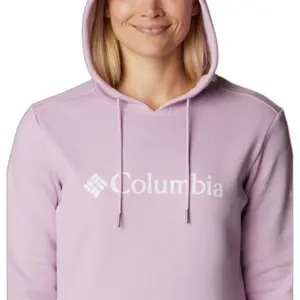 Camisola com capuz para mulher Columbia Logo image-3