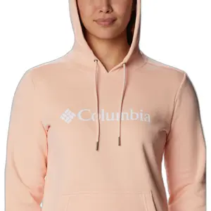 Camisola com capuz para mulher Columbia Logo image-2