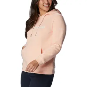 Camisola com capuz para mulher Columbia Logo image-3