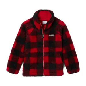 Gemustertes Sherpa-Fleecejacke mit Reißverschluss für Kinder Columbia Winter Pass™ image-0