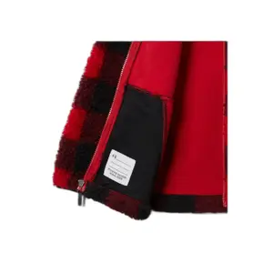 Gemustertes Sherpa-Fleecejacke mit Reißverschluss für Kinder Columbia Winter Pass™ image-1