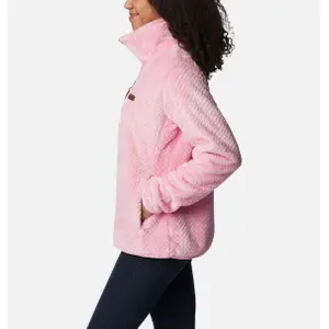 Polaire 1/2 cremallera sherpa mujer Columbia Fire Side™ image-3