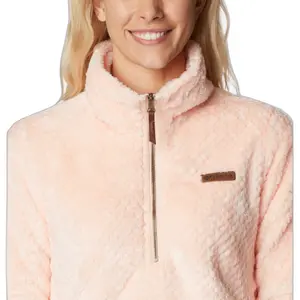 Polaire 1/2 cremallera sherpa mujer Columbia Fire Side™ image-3