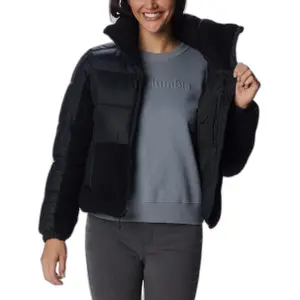 Chaqueta de mujer Columbia Leadbetter Point Sherpa Hybrid image-3