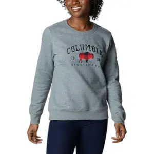 Grafisk fleece med rund hals til kvinder Columbia Hart Mountain™ II image-1