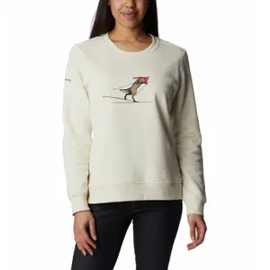 Forro polar gráfico de cuello redondo para mujer Columbia Hart Mountain™ II image-0
