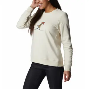 Forro polar gráfico de cuello redondo para mujer Columbia Hart Mountain™ II image-1