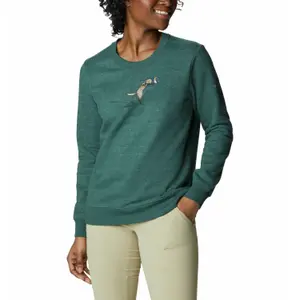 Grafisk fleece med rund hals til kvinder Columbia Hart Mountain™ II image-1